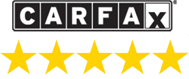 Carfax logo with 5 stars beneath