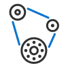 timing-belt Car timing belt icon