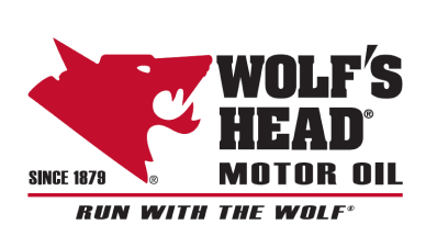 Wolf's Head Motor Oil logo